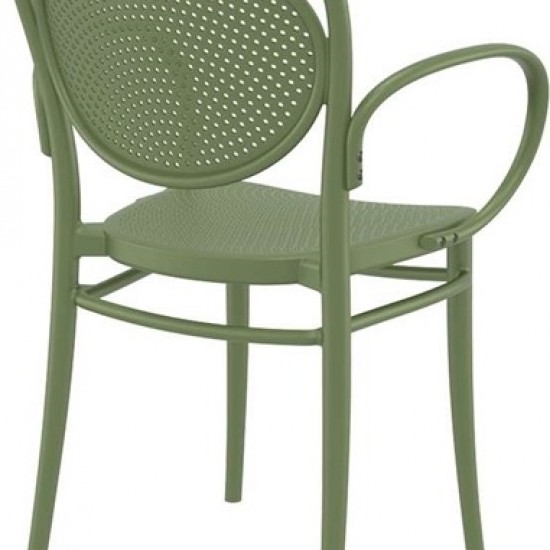 MARCEL XL OLIVE GREEN ΠΟΛΥΘΡΟΝΑ ΠΟΛ/ΝΙΟΥ 57Χ52Χ85εκ.