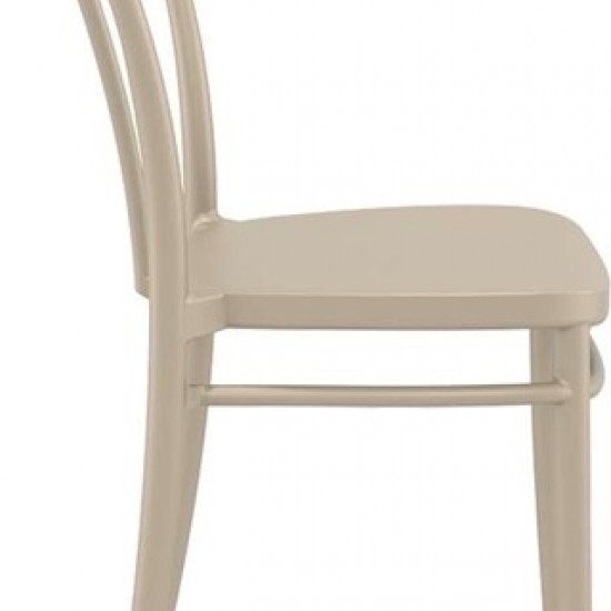 VICTOR ΚΑΡΕΚΛΑ ΠΟΛ/ΝΙΟΥ TAUPE 45Χ52Χ85εκ.