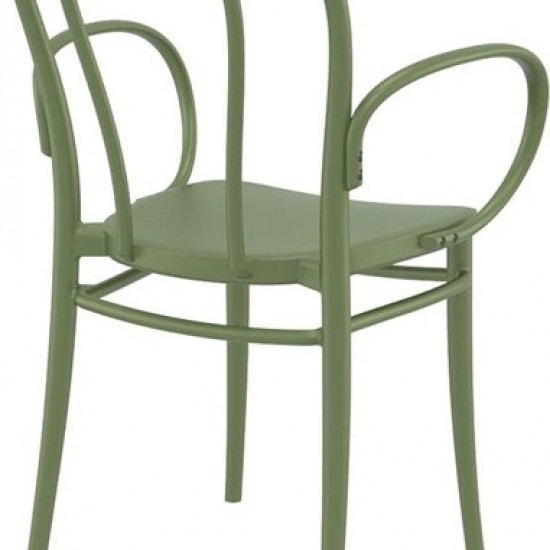 VICTOR XL ΠΟΛΥΘΡΟΝΑ ΠΟΛ/ΝΙΟΥ OLINE GREEN 57Χ52Χ85εκ.