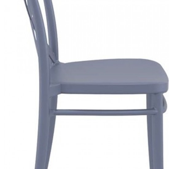 CROSS DARK GREY ΚΑΡΕΚΛΑ ΠΟΛ/ΝΙΟΥ 51Χ51Χ87εκ.