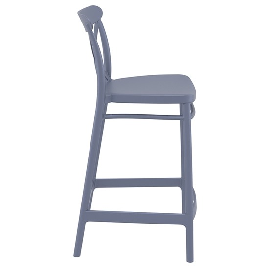 CROSS 65εκ.ΣΚΑΜΠΟ DARK GREY ΠΟΛ/ΝΙΟΥ 45Χ50Χ96εκ.