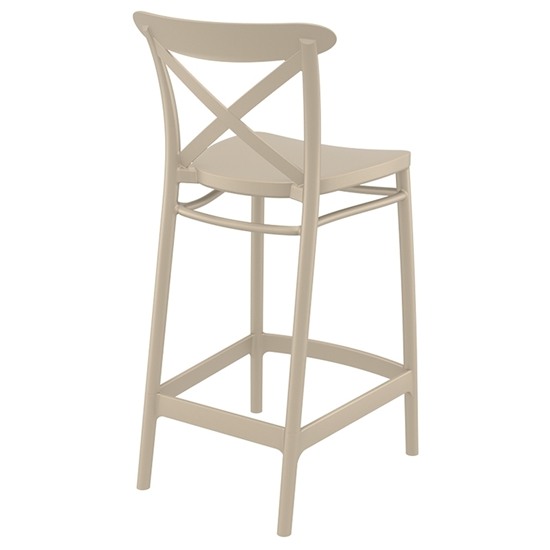 CROSS 65εκ. ΣΚΑΜΠΟ TAUPE ΠΟΛ/ΝΙΟΥ 45Χ50Χ96εκ.