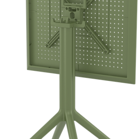 SKY ΤΡΑΠ.ΠΤΥΣ/ΝΟ 60Χ60X74εκ. OLIVE GREEN ΠΟΛ/ΝΙΟΥ-SIESTA-SKY ΤΡΑΠΕΖΙ-ΤΡΑΠΕΖΙ-