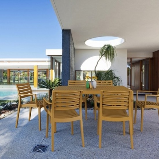 SET ARES 140X80 ΤΡ.ΜΕ 6 ΠΟΛ. ARTEMIS BLACK