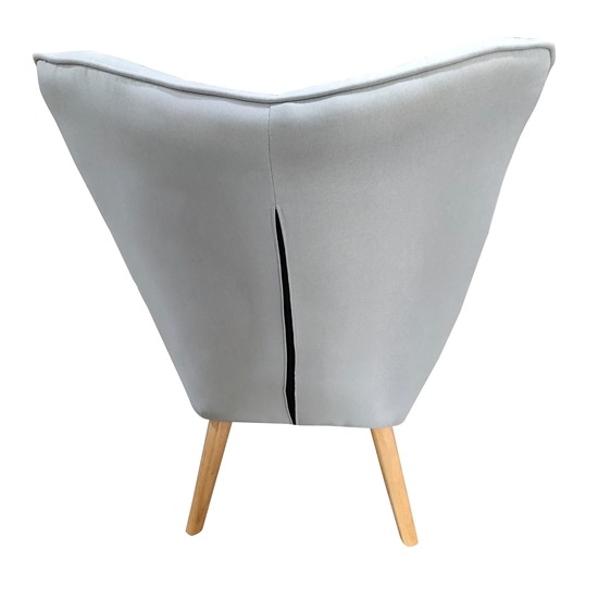 ADRIA ΠΟΛΥΘΡΟΝΑ ΥΦΑΣΜΑ ΑΝΟΙΧΤΟ ΓΚΡΙ 65x64x96εκ.