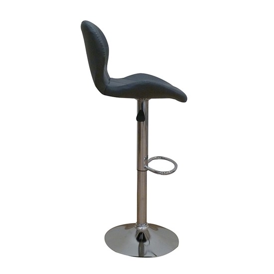 ΣΚΑΜΠΟ ΜΠΑΡ BAR91 ΓΚΡΙ PU 39x39x101εκ.-ΣΚΑΜΠΟ ΜΠΑΡ-ΔΕΡΜΑΤΙΝΗ-ΜΕΤΑΛΛΟ-ΓΚΡΙ-2ΤΕΜΑΧΙΑ-