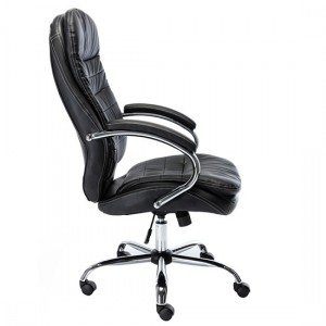 ΒΣ4400 ΜΑΥΡΗ ΠΟΛΥΘΡΟΝΑ ΓΡΑΦΕΙΟΥ 63Χ76Χ116-125εκ. 