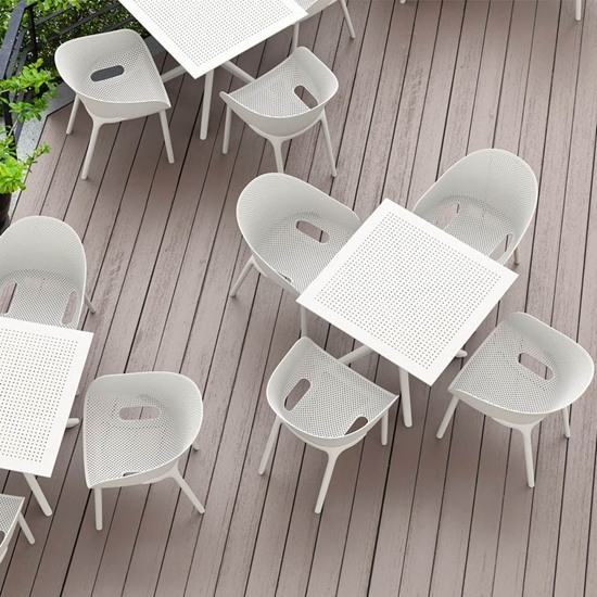 SKY PRO WHITE ΠΟΛΥΘΡΟΝΑ ΠΟΛ/ΝΙΟΥ 54X60X81εκ.