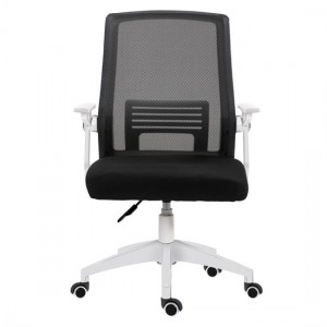 A1180W ΛΕΥΚΟ/ΜΑΥΡΟ MESH ΠΟΛ/ΝΑ ΓΡΑΦΕΙΟΥ 56x60x88/96εκ.