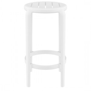 TOM 65εκ. ΣΚΑΜΠΟ WHITE ΠΟΛ/ΝΙΟΥ 36X36X65εκ.