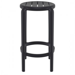 TOM 65εκ. ΣΚΑΜΠΟ BLACK ΠΟΛ/ΝΙΟΥ 36X36X65εκ.