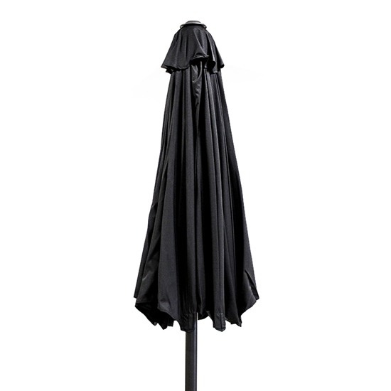 ΟΜΠΡΕΛΑ Φ.230 BLACK ΑΛΟΥΜΙΝΙΟΥ 8ΑΚΤ.16Χ26 ΙΣΤΟΣ 1Φ.48Χ2mm