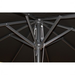 ΟΜΠΡΕΛΑ Φ.230 BLACK ΑΛΟΥΜΙΝΙΟΥ 8ΑΚΤ.16Χ26 ΙΣΤΟΣ 1Φ.48Χ2mm