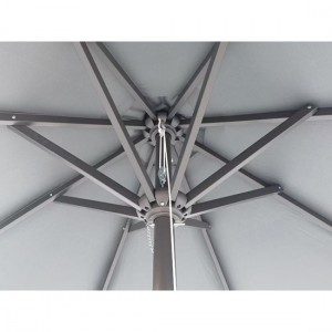 ΟΜΠΡΕΛΑ Φ.230 GREY ΑΛΟΥΜΙΝΙΟΥ 8ΑΚΤ.16Χ26 ΙΣΤΟΣ 1Φ.48Χ2mm