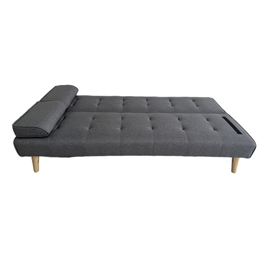 MERYL GREY ΥΦΑΣΜΑ ΚΑΝΑΠΕΣ/ΚΡΕΒΑΤΙ 170X81X74εκ.