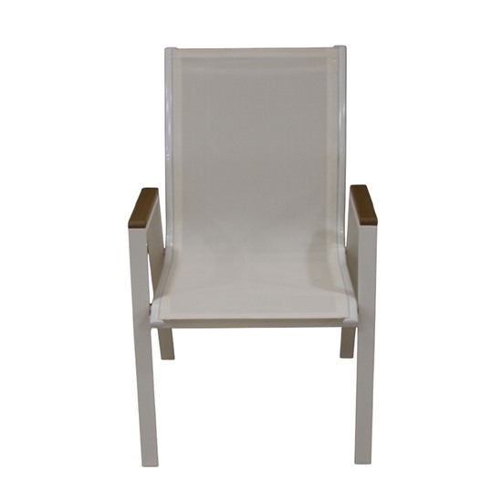 SELBY WHITE TEXT ΜΕΤΑΛΛΙΚΗ ΠΟΛΥΘΡΟΝΑ 56Χ64Χ90εκ.