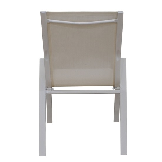 SELBY WHITE TEXT ΜΕΤΑΛΛΙΚΗ ΠΟΛΥΘΡΟΝΑ 56Χ64Χ90εκ.