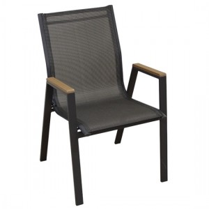 SELBY SET ΤΡΑΠΕΖΑΡΙΑΣ 5ΤΜΧ ΑΝΘΡΑΚΙ 150Χ90εκ.