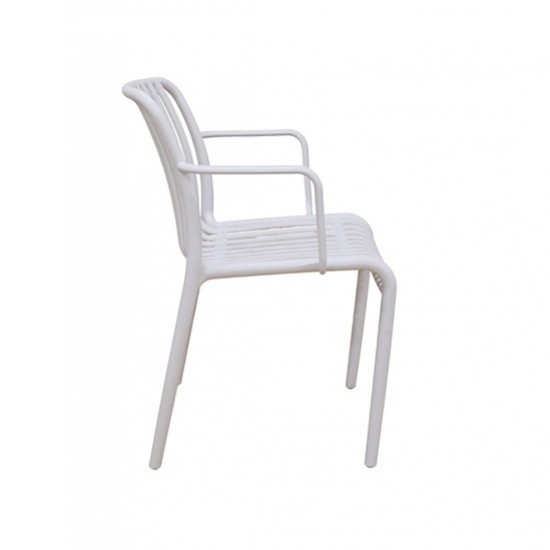 PARMA-S WHITE ΠΟΛΥΘΡΟΝΑ ΠΟΛ/ΝΙΟΥ 56X56X79εκ.