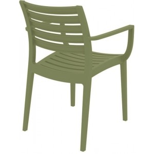 ARTEMIS OLIVE GREEN ΠΟΛΥΘΡΟΝΑ ΠΟΛ/ΝΙΟΥ 58X58X83.5εκ.