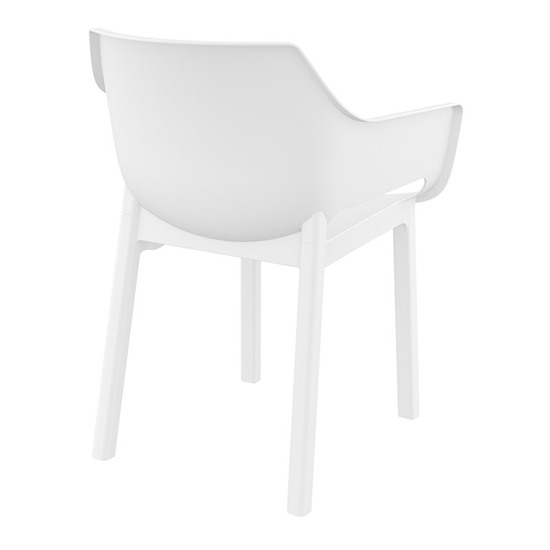 DORA WHITE ΠΟΛΥΘΡΟΝΑ ΠΟΛΥΠΡΟΠΥΛΕΝΙΟΥ 58X59X80εκ.