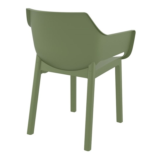 DORA OLIVE GREEN ΠΟΛΥΘΡΟΝΑ ΠΟΛΥΠΡΟΠΥΛΕΝΙΟΥ 58X59X80εκ.