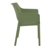 DORA OLIVE GREEN ΠΟΛΥΘΡΟΝΑ ΠΟΛΥΠΡΟΠΥΛΕΝΙΟΥ 58X59X80εκ.