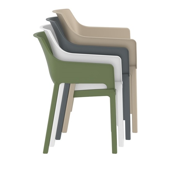 DORA OLIVE GREEN ΠΟΛΥΘΡΟΝΑ ΠΟΛΥΠΡΟΠΥΛΕΝΙΟΥ 58X59X80εκ.