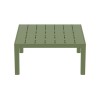 PORTOFINO LOUNGE ΤΡΑΠΕΖΙ OLIVE GREEN 70X70X33εκ. ΠΟΛΥΠΡΟΠΥΛΕΝΙΟΥ