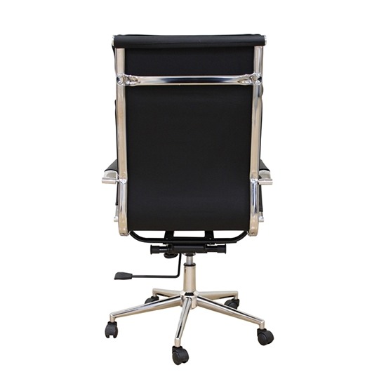 ΜΑΥΡΟ PU ΠΟΛΥΘΡΟΝΑ ΓΡΑΦΕΙΟΥ 54Χ51Χ54-110/60-123εκ.