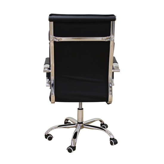 ΜΑΥΡΟ PU ΠΟΛΥΘΡΟΝΑ ΓΡΑΦΕΙΟΥ 59Χ62Χ48-99/57-108εκ.