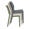 NORA OLIVE GREEN ΚΑΡΕΚΛΑ ΠΟΛΥΠΡΟΠΥΛΕΝΙΟΥ 51X59X80εκ.