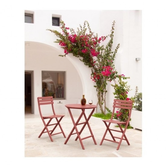 HELEN MARSALA ΤΡΑΠΕΖΙ ΠΤΥΣ/ΝΟ ΠΟΛ/ΝΙΟΥ Φ60x74εκ.