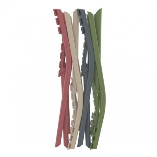 HELEN ΠΤΥΣ/ΝΗ DARK GREY ΚΑΡΕΚΛΑ ΠΟΛ/ΝΙΟΥ 42x47x83εκ.