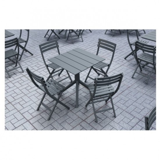 HELEN ΠΤΥΣ/ΝΗ DARK GREY ΚΑΡΕΚΛΑ ΠΟΛ/ΝΙΟΥ 42x47x83εκ.