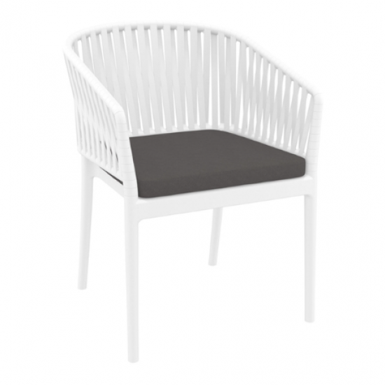 PORTOFINO ΜΑΞΙΛΑΡΙ ΚΑΘΙΣΜΑΤΟΣ DARK GREY 48x50x5εκ.