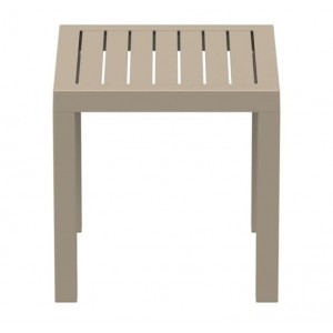 OCEAN TAUPE ΤΡΑΠΕΖΙ ΠΟΛ/ΝΙΟΥ 45x45x45εκ. 