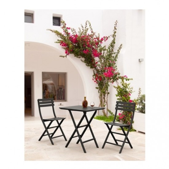 HELEN ΠΤΥΣ/ΝΗ BLACK ΚΑΡΕΚΛΑ ΠΟΛ/ΝΙΟΥ 42x47x83εκ.