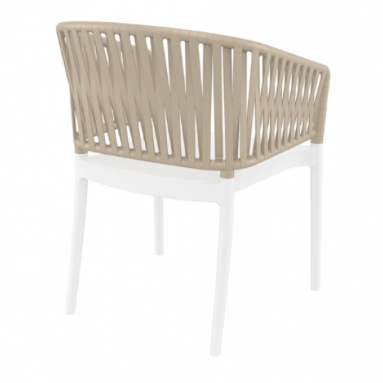 PORTOFINO WHITE/TAUPE ΠΟΛΥΘΡΟΝΑ ΠΟΛ/ΝΙΟΥ