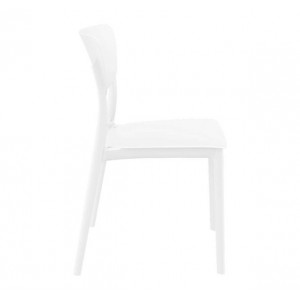 MONNA WHITE ΚΑΡΕΚΛΑ ΠΟΛ/ΝΙΟΥ 45x53x82εκ.