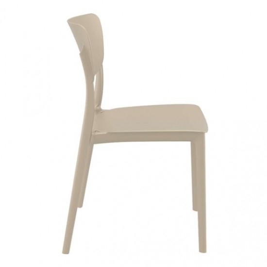 MONNA TAUPE ΚΑΡΕΚΛΑ ΠΟΛ/ΝΙΟΥ 45x53x82εκ