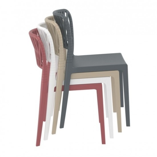 PORTOFINO TAUPE ΚΑΡΕΚΛΑ ΠΟΛ/ΝΙΟΥ 52x56x83εκ.