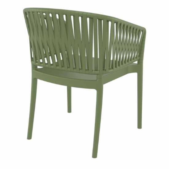 PORTOFINO OLIVE GREEN ΠΟΛΥΘΡΟΝΑ ΠΟΛ/ΝΙΟΥ 58x58x80εκ.