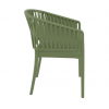 PORTOFINO OLIVE GREEN ΠΟΛΥΘΡΟΝΑ ΠΟΛ/ΝΙΟΥ 58x58x80εκ.