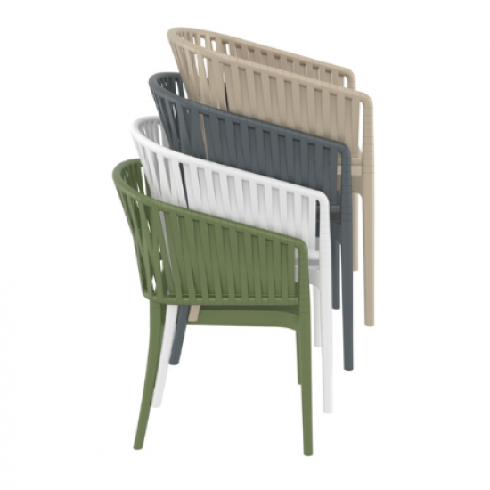 PORTOFINO WHITE/TAUPE ΠΟΛΥΘΡΟΝΑ ΠΟΛ/ΝΙΟΥ