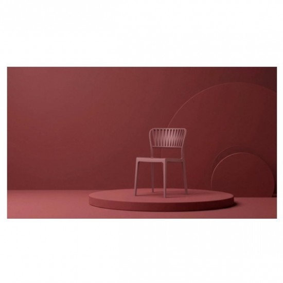 PORTOFINO MARSALA ΚΑΡΕΚΛΑ ΠΟΛ/ΝΙΟΥ 52x56x83εκ.