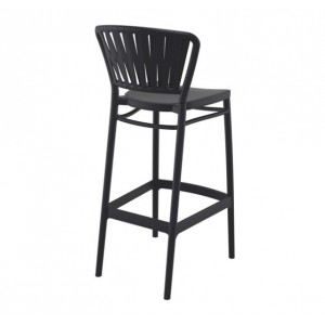 PORTOFINO 75εκ. ΣΚΑΜΠΟ BLACK ΠΟΛ/ΝΙΟΥ 48x52x106εκ.