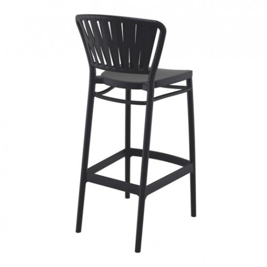 PORTOFINO 75εκ. ΣΚΑΜΠΟ BLACK ΠΟΛ/ΝΙΟΥ 48x52x106εκ.