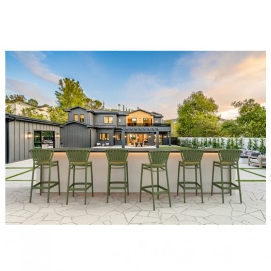 PORTOFINO 75εκ. ΣΚΑΜΠΟ OLIVE GREEN ΠΟΛ/ΝΙΟΥ 48x52x106εκ.