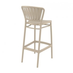 PORTOFINO 75εκ. ΣΚΑΜΠΟ TAUPE ΠΟΛ/ΝΙΟΥ 48x52x106εκ.